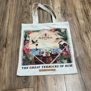 Planteray Rum tropical tote bag